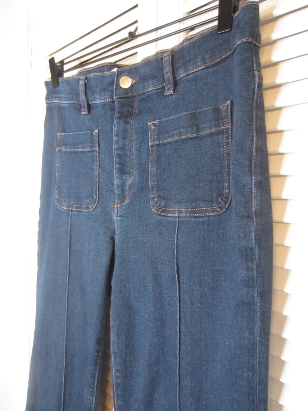 DL1961 Bridget Instasculpt High Waist Bootcut Jeans Dark Wash - Size 31 - Picture 4 of 9